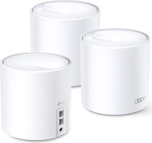 (3 באריזה) Deco X60 AX5400 Mesh Wi-Fi 6 מבית TP-LINK