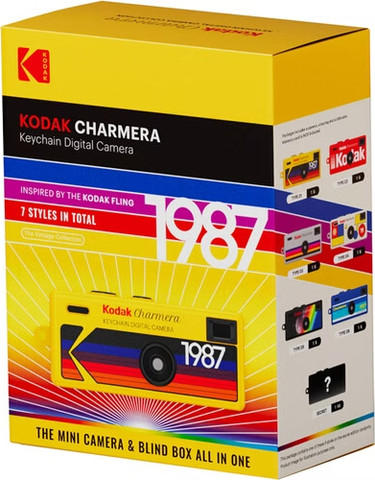 מצלמת קודאק מחזיק מפתחות דיגיטלית - Kodak Charmera Keychain Camera (Mystery Box)