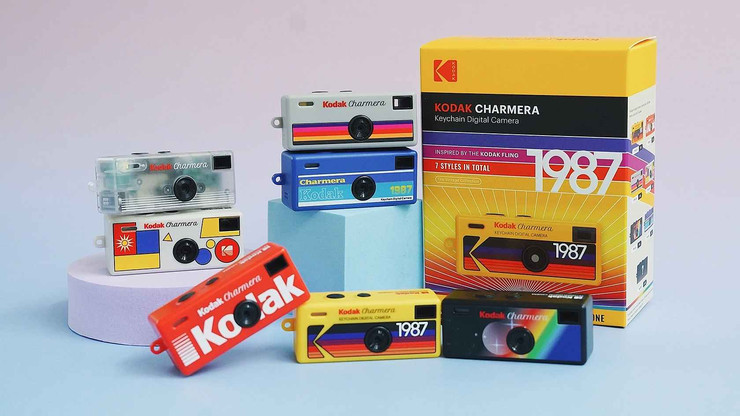 מצלמת קודאק מחזיק מפתחות דיגיטלית - Kodak Charmera Keychain Camera (Mystery Box)
