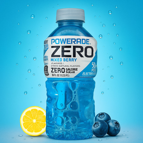 PoweAid Zero mixed Berry פאוור איד מיקס ברי זירו ללא סוכר