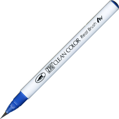 זיג טוש מכחול ZIG CLEAN COLOR - Dull Blue 034