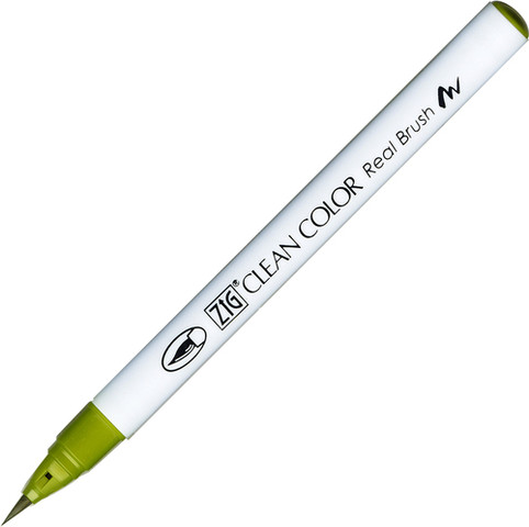 זיג טוש מכחול ZIG CLEAN COLOR -Mid Green 046