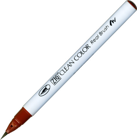 זיג טוש מכחול ZIG CLEAN COLOR - Brown 060