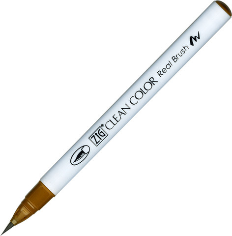 זיג טוש מכחול ZIG CLEAN COLOR - Dark Oatmeal 066