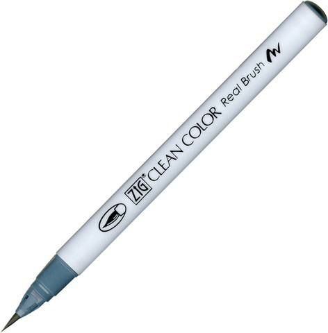 זיג טוש מכחול ZIG CLEAN COLOR -Blue Gray 092
