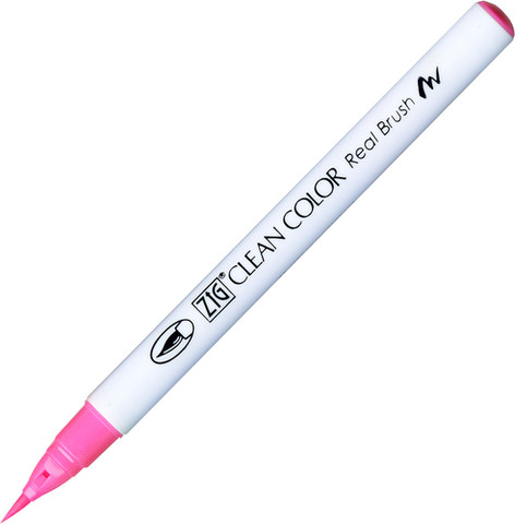 זיג טוש מכחול ZIG CLEAN COLOR- Fluorescent Pink 003