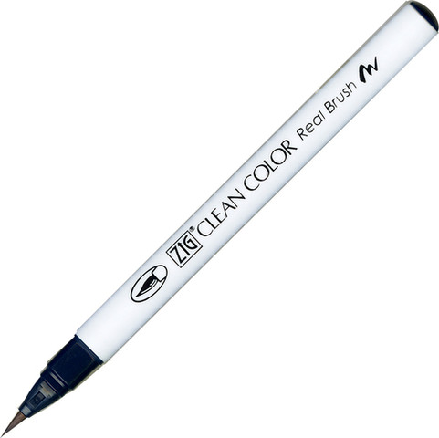 זיג טוש מכחול ZIG CLEAN COLOR - Peacock Blue 038