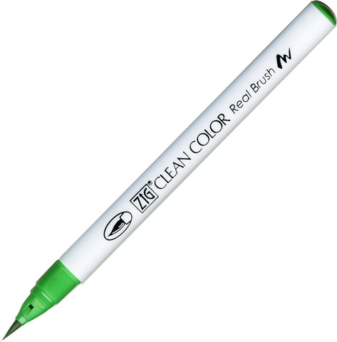 זיג טוש מכחול ZIG CLEAN COLOR -  Emerald Green 048