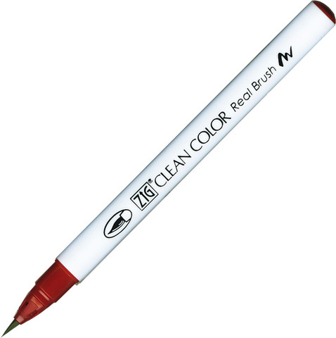 זיג טוש מכחול ZIG CLEAN COLOR - Deep Red 260