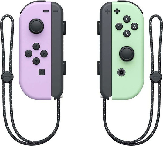 Nintendo Switch Joy-Con Pair Pastel Purple / Pastel Green זוג בקרי ג’וי-קון שלטים נינטנדו סגול ירוק