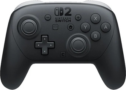 בקר משחק Nintendo Switch 2 Pro Controller צבע שחור