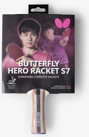 מחבט טנ"ש בטרפליי Butterfly HERO Racket - S7 Lin Yun-Ju