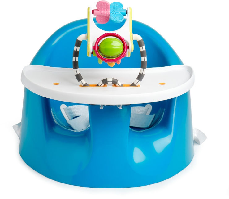bébéPOD® Flex Plus כחול: 2 ב-1 מרצפה לבוסטר