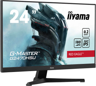 מסך מחשב לגיימינג IIYAMA 23.8" G-MASTER IPS FHD 180HZ 0.2MS G2470HSU-B6