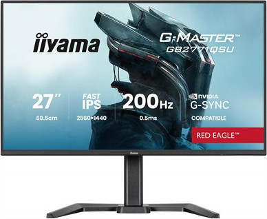 מסך מחשב 27" IIYAMA WQHD 200HZ 0.5MS IPS GAMING MONITOR