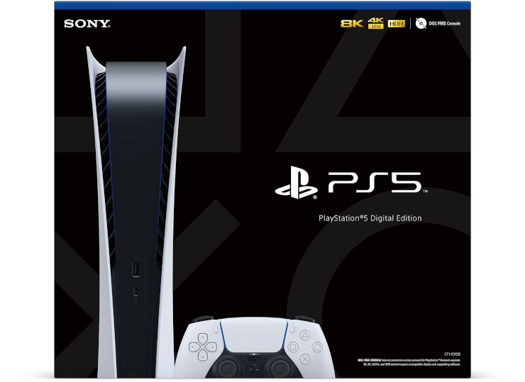 Sony PlayStation 5 825GB Digital Edition סוני