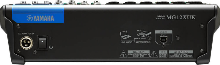 מיקסר 12 ערוצים Yamaha ימאהה MG12XUK