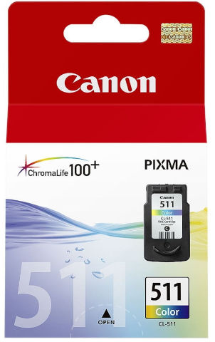 ראש דיו צבעוני מקורי Canon קנון CL511