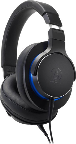 אוזניות מקצועיות ATH-MSR7bBK Over-Ear High-Resolution Headphones
