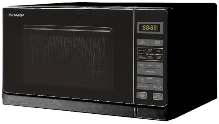 מיקרוגל דיגיטלי 20 ליטר Sharp שארפ R209Z שחור