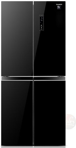 מקרר 4 דלתות בנפח 421 ליטר SHARP שארפ דגם SJ-8435-BL