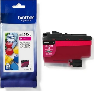 ראש דיו אדום מקורי Brother LC426XL M (5,000 דפים)