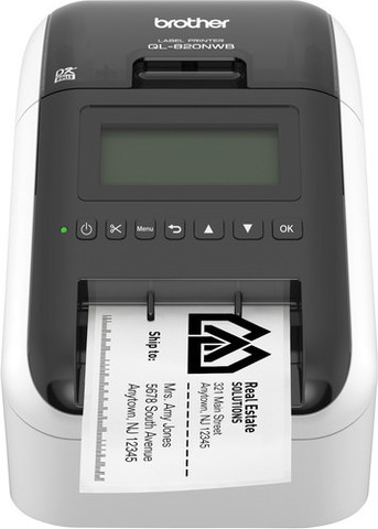 מדפסת מדבקות Brother QL-820NWB