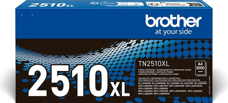 טונר שחור מקורי Brother TN2510XL (3,000 דפים)