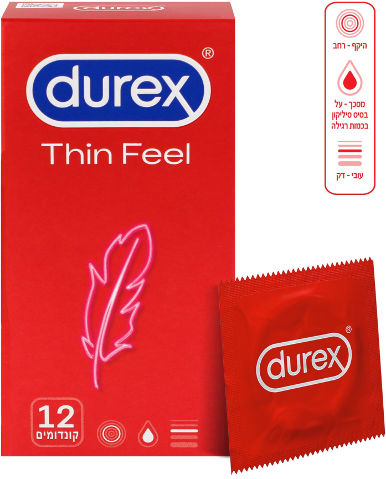 THIN FEEL קונדומים דקים להגברת התחושה