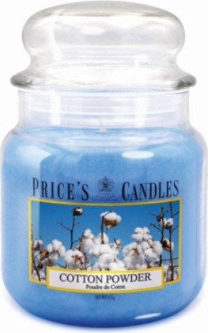 נר איכותי בינוני COTTON POWDER
