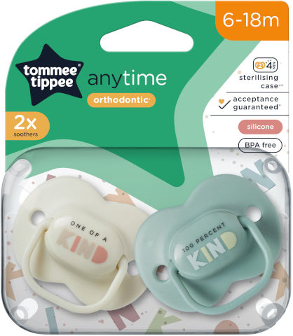 הכי טבעי מוצצים סיליקון 6-18 Tommee Tippee