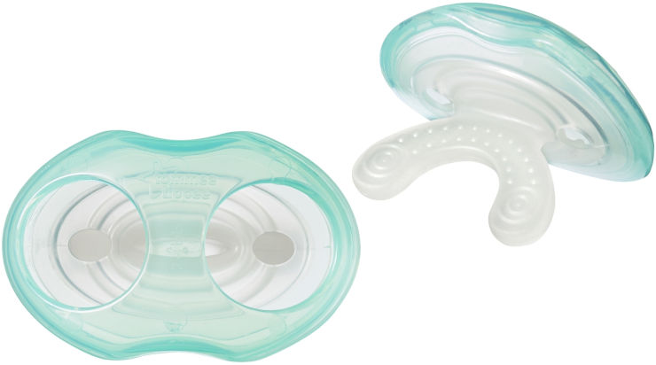 זוג נשכנים שלב 1 Teeth 'n' Soothe טומי טיפי Tommee Tippee