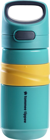 כוס ספורטיבית ירוקה עם קש חסין דליפות Tommee Tippee מסדרת סופרסטאר Superstar