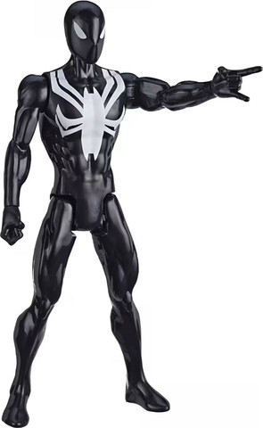ספיידרמן בחליפה שחורה – דמות פעולה Titan Hero Series
