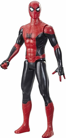 בובת ספיידרמן בחליפת אדום שחור 30 סמ | Spider-Man Black And Red 30cm
