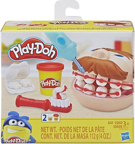 בצק פליידו ד"ר דריל רופא שיניים מיני - Play-Doh