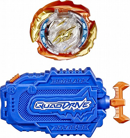 סט בייבלייד Burst QuadDrive ציקלון Roktavor R7 עם משגר Beyblade