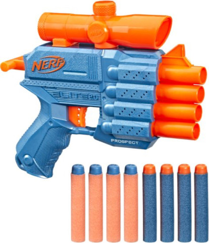 רובה חצים NERF Elite 2.0 Prospect QS-4 עם כוונת מובנית