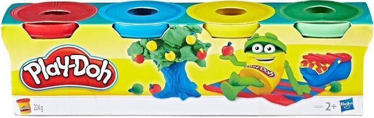 מילוי 4 בצקים 56 גרם - PlayDoh