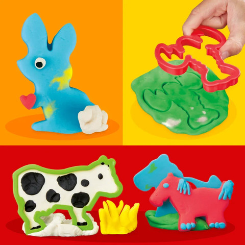 בצק פליידו חיות - Play-Doh