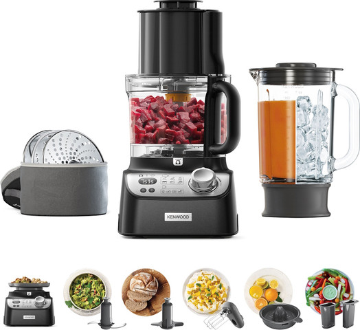 מעבד מזון כולל משקל דיגיטלי Kenwood קנווד FDM72.990BK MultiPro Express Weigh