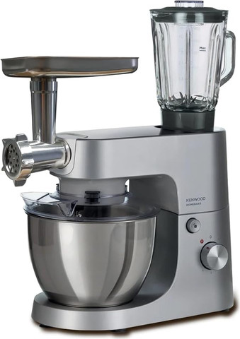 מיקסר עומד+בלנדר ומטחנת בשר - Kenwood KHH01.220SI HomeBake