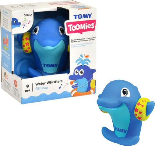 צעצוע אמבטיה דולפין שורק ומשפריץ