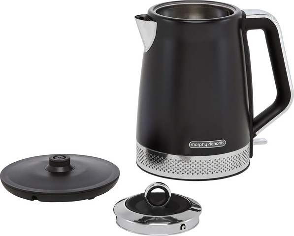 קומקום חשמלי 1.7 ליטר Morphy Richards מורפי ריצ'ארדס Illumination שחור