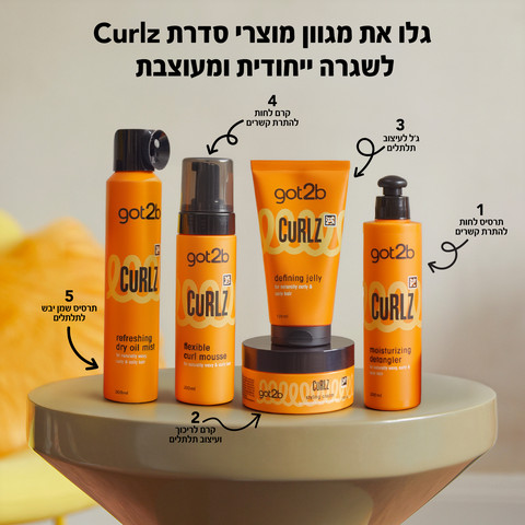 ג'ל תלתלים