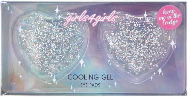 רפידות ג'ל לצינון העיניים - לבבות