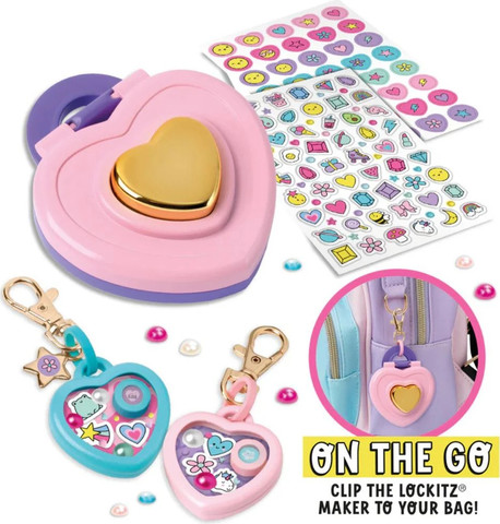 ערכת יצירה תליונים לתיק דגם Bag Charms Kit