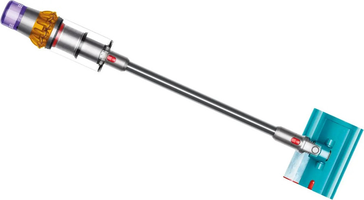שואב אבק עוצמתי ושוטף מרצפות ופרקטים Dyson V15s Detect Submarine דייסון