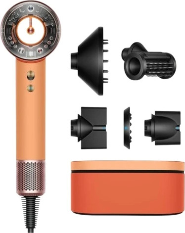 מייבש שיער מקצועי דגם Supersonic Nural HD16 מבית Dyson בצבע Apricot/Topaz
