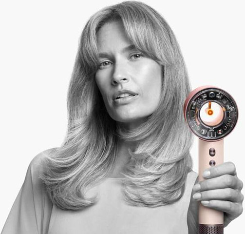 מייבש שיער Dyson Supersonic Nural HD16 אדום קטיפה גולד